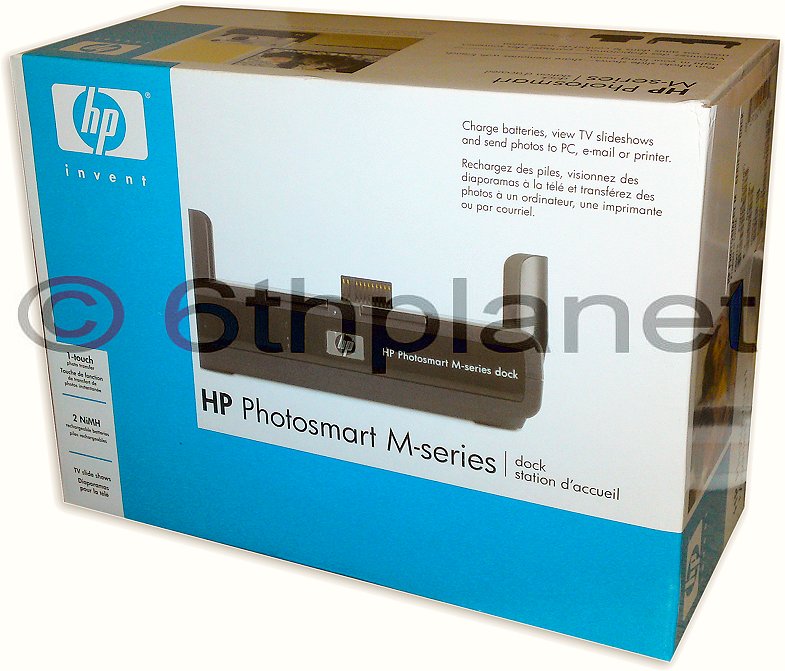 Technical Data HP Photosmart MSeries Camera Docking Station. C8907B