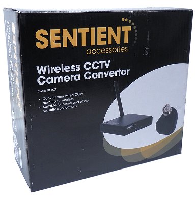 Box - Wireless CCTV Camera Converter - Convert Wired to Wireless, 12 Volts