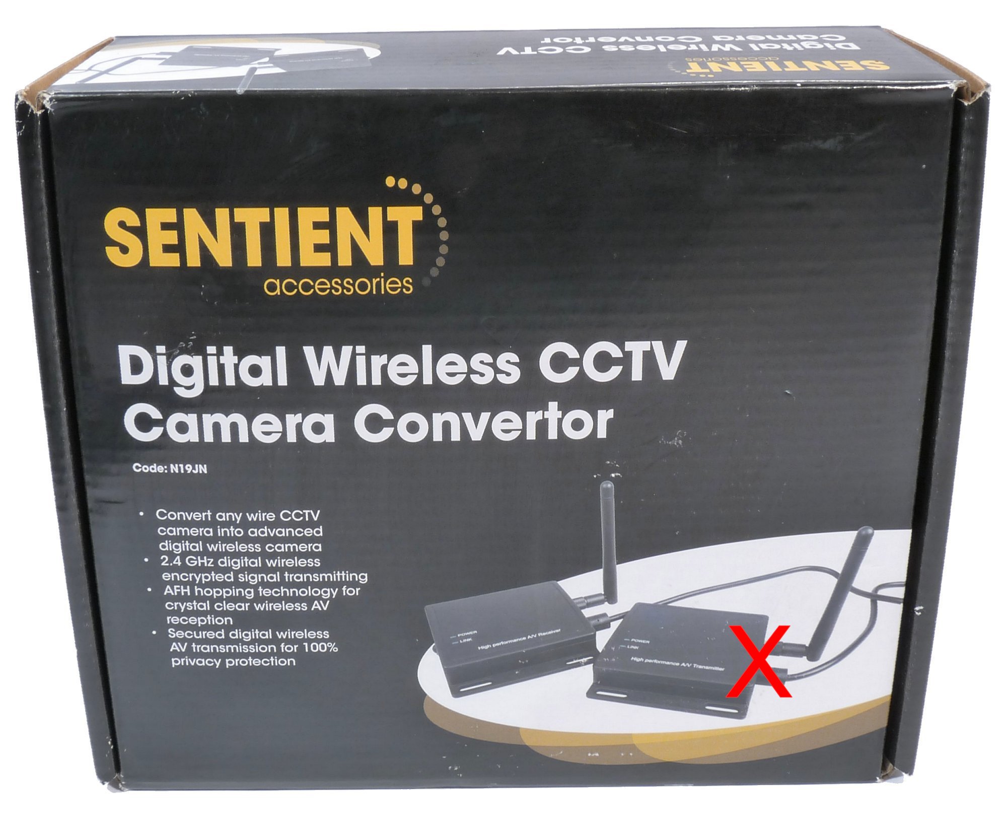 DIGITAL 2.4GHz Wireless CCTV Camera Converter Receiver ONLY Maplin