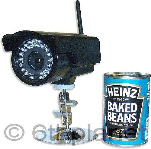 IP-390E Wireless Outdoor IP Camera with Night Vision, iPhone Viewable