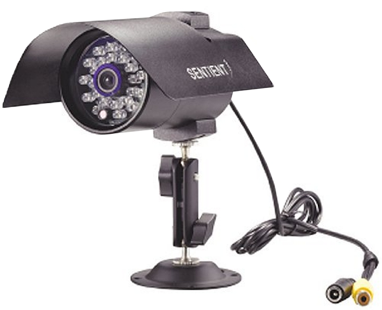Sentient CCTV Day / 15m Vision Night Camera, CCD 420TVL