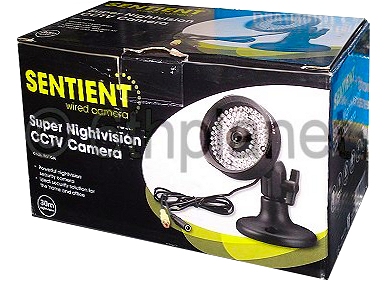 Box - Sentient 105 LED Super 30Mt Nightvision CCTV CCD Camera N01GN