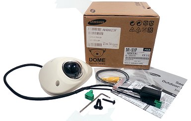 Kit Picture - Samsung SNV-5010P Techwin 1.3Mp HD Vandal-Resistant Network IP Camera SNV5010P SNV5010