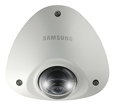 Perpendicular View  - Samsung SNV-5010P Techwin 1.3Mp HD Vandal-Resistant Network IP Camera SNV5010P SNV5010
