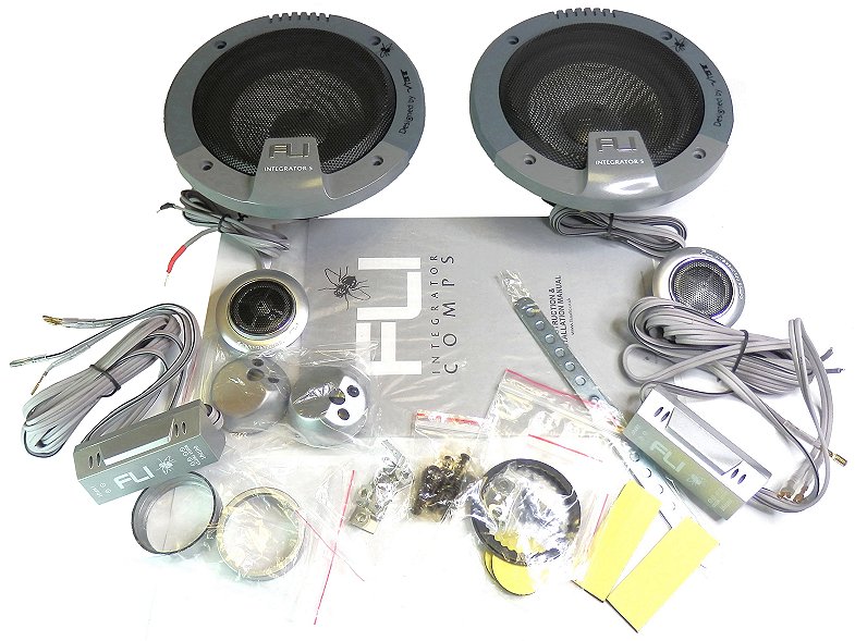FLi 5.25" 13cm Integrator Component Speakers with a separate mid and Speaker