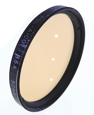 52mm 85A Colour Correction Filter