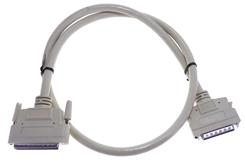 Picture - External SCSI Cable Mini 50 to Mini 68 Pin - 1.9 Meter