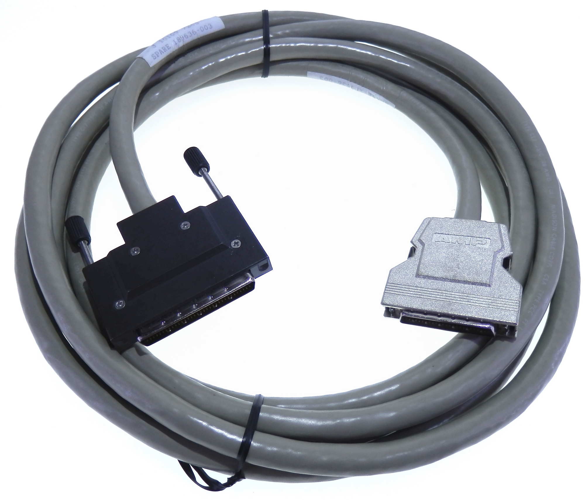 Technical Data External SCSI Cable Mini 50 to Mini 68 Pin 3.7 Meter