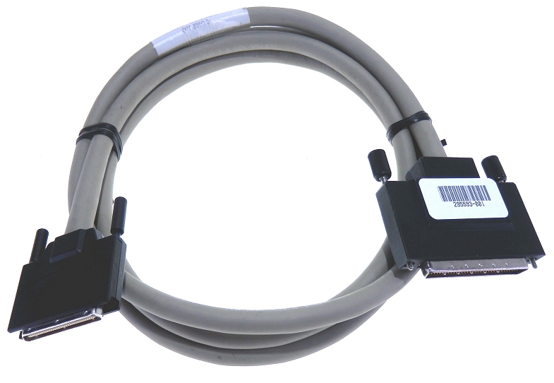 External SCSI Cable Micro VHDCI 68 to Mini 68 Pin - 1.9 Mt.