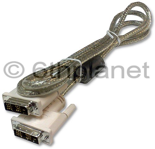 DVI-d male to DVI-d male DIGITAL Video cable 1.5 Meter.