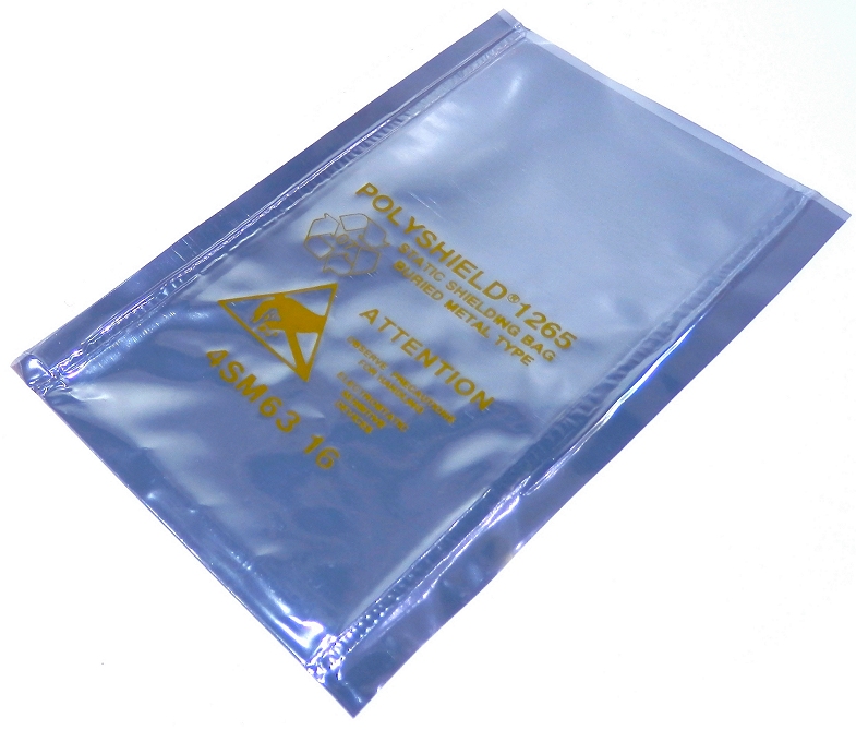 Polyshield 1265 P/N 4SM6316  Static Shielding Bag, Pack of 100,