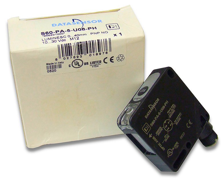 Technical Data Datasensor SS60PA5U08PH Luminescence Sensor , N/O
