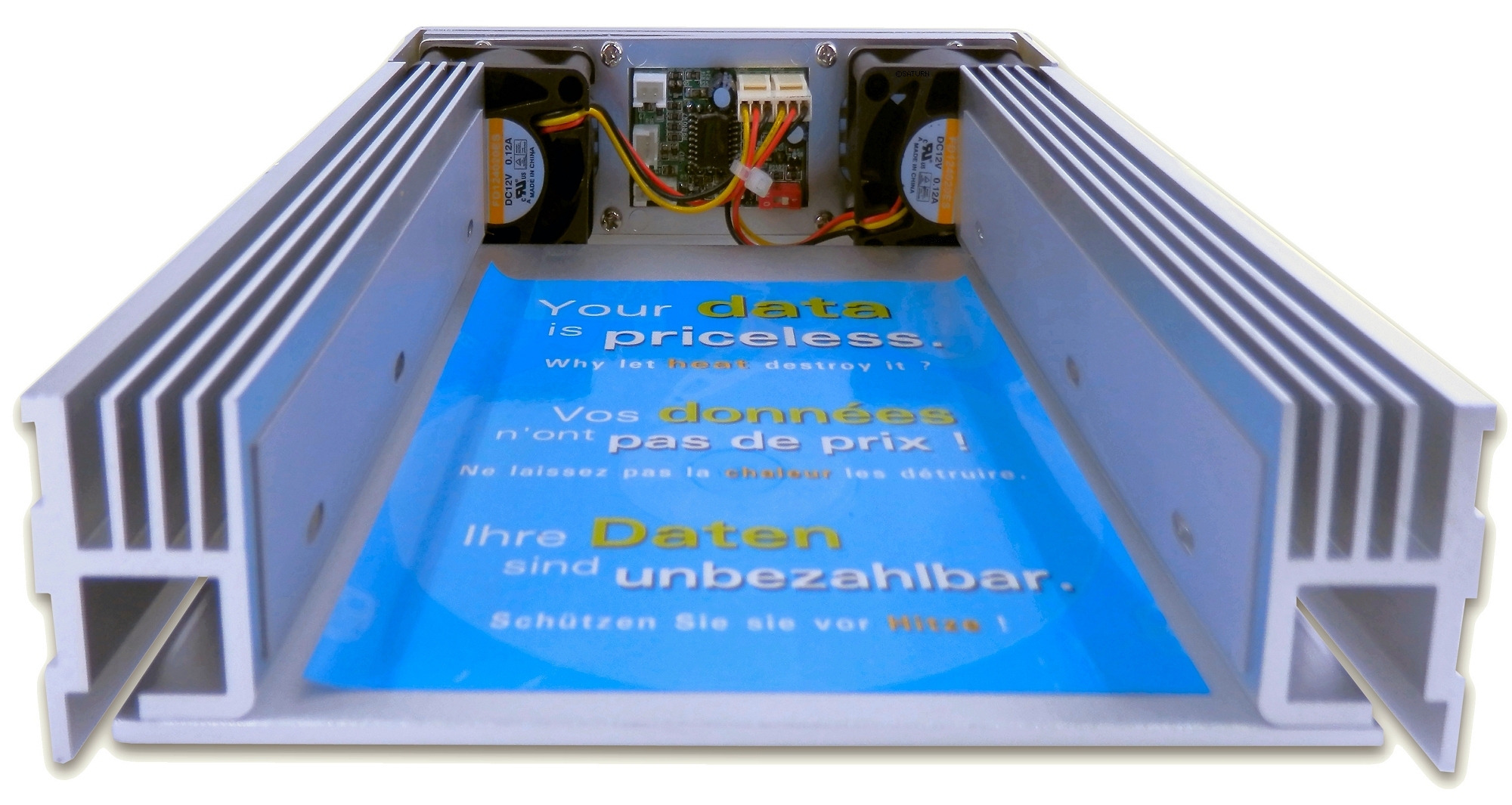 Technical Data Antec HD Cooler 3 1/2" Hard Disk Drive Twin Fan