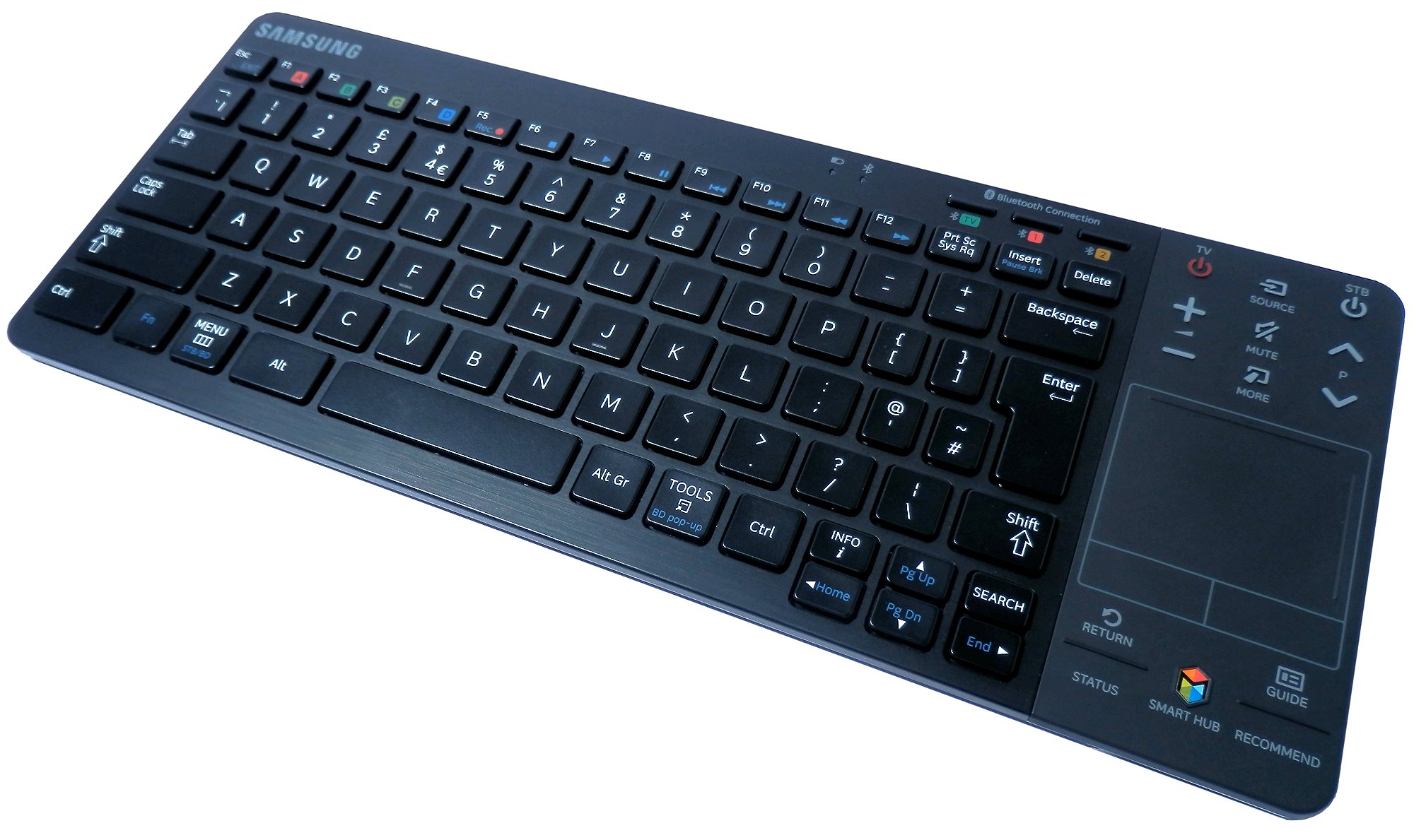 how to use keyboard with samsung smart tv