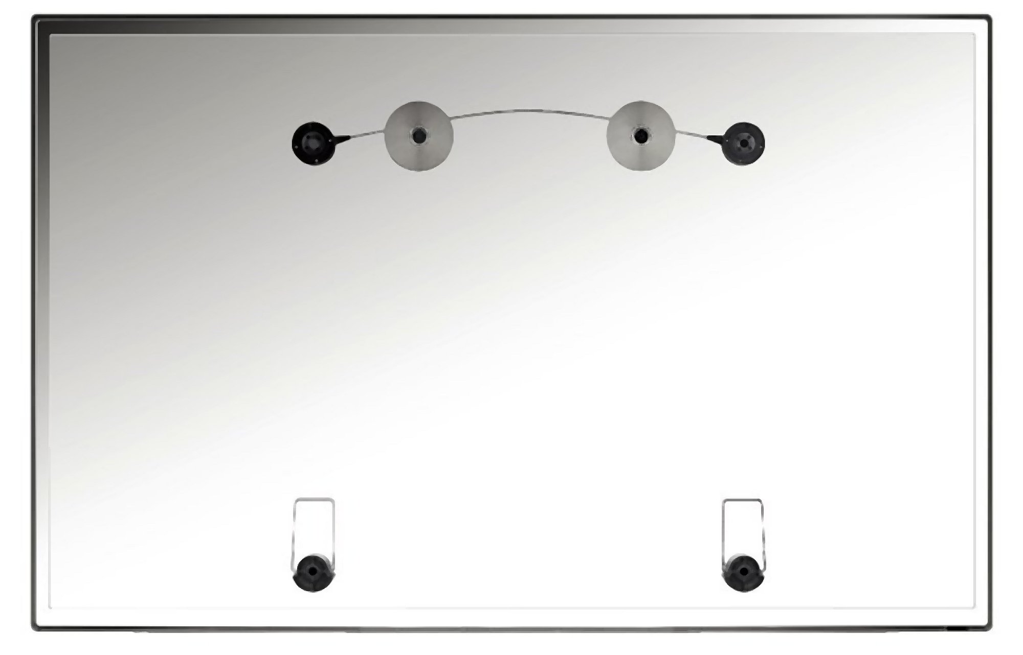 Technical Data Omnimount LEDW120 Suspension LED TV Wire Mount, 400mm