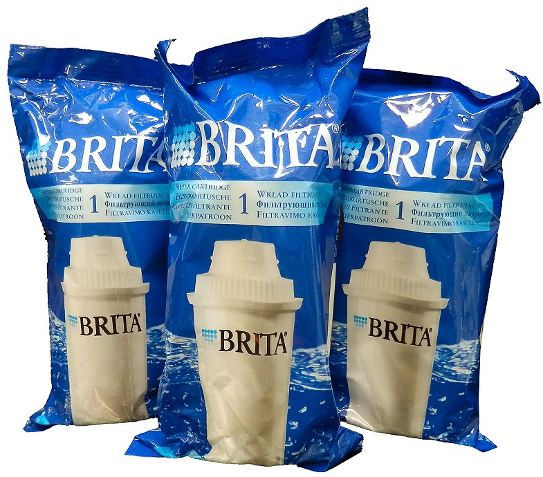 Technical Data 3x BRITA Genuine Classic water Filters.