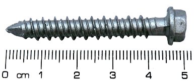Size - Box of 100 ITW Buildex Spit Stainless Steel Tapcon 6x45mm 1/4"x1-3/4" Hex  Head 3368907 SHW4-134 Concrete Anchor screw HWH-410SS
