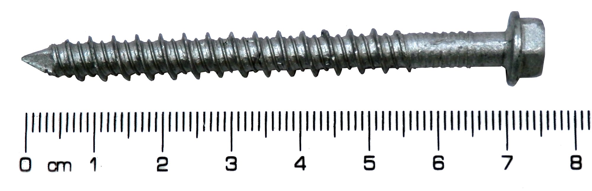 100x ITW Spit Tapcon 6x70mm Stainless Steel Concrete Anchor Screw Hex