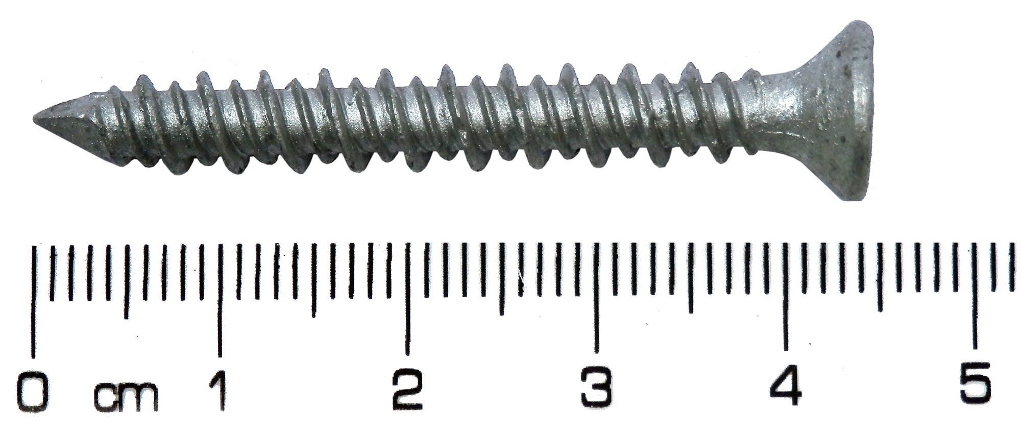 100 pcs ITW Spit Tapcon 5x45mm Stainless Steel Concrete Anchor Screw