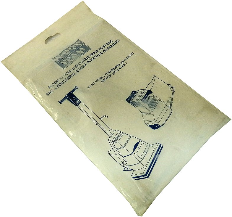 Technical Data 10x HT7 Dust bags for HireTech HT7 Edge Floor Sander