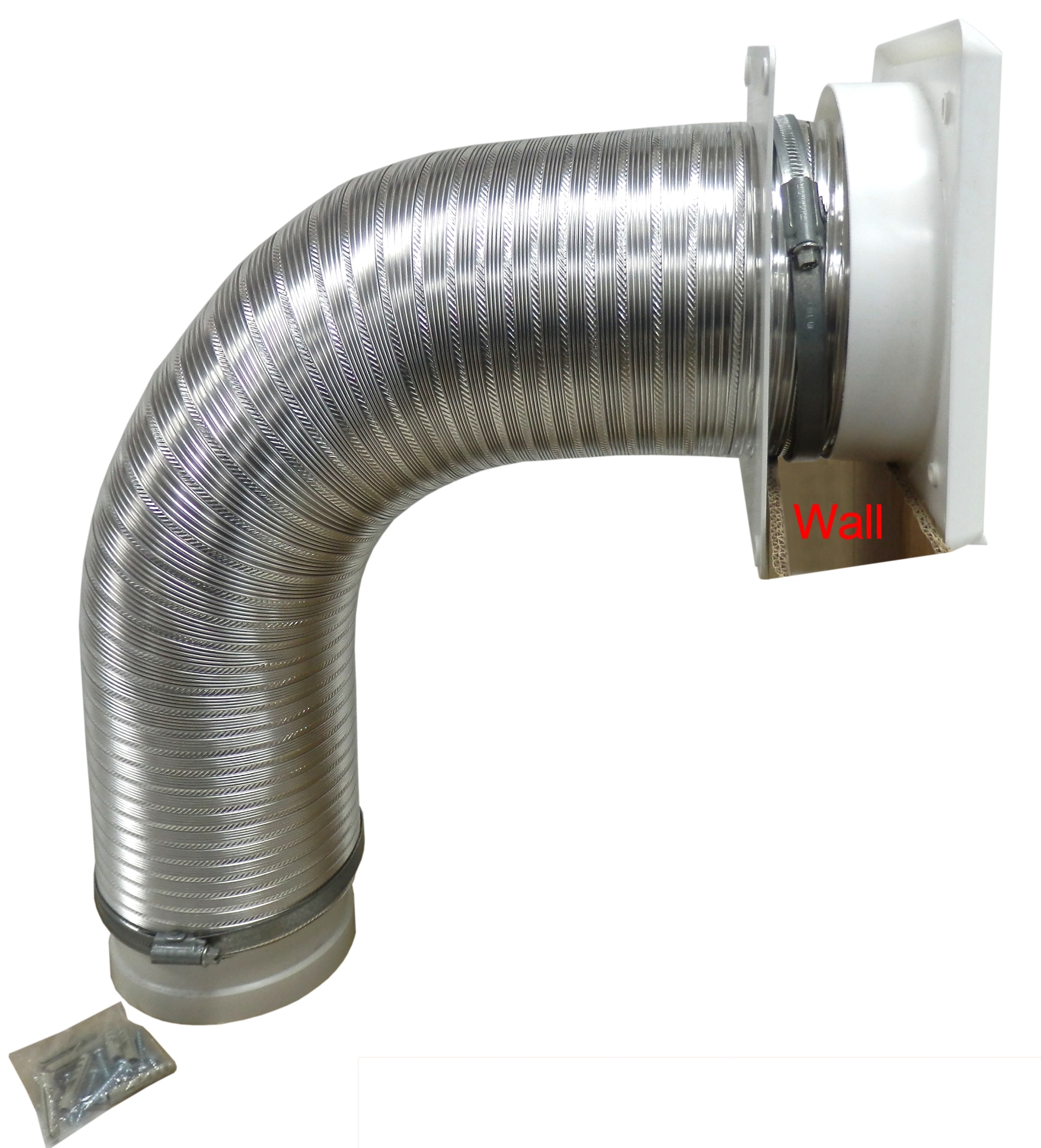 Wpro UVK 120 Universal Cooker hood 1.5m Exhaust Duct Kit Ø 120/125mm eBay