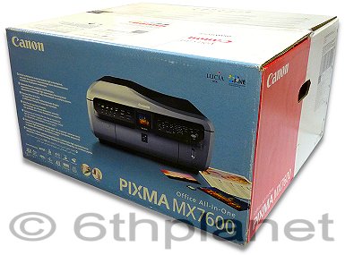 Canon MX7600 All-In-One Duplex Printer & Scanner + Fax - Box