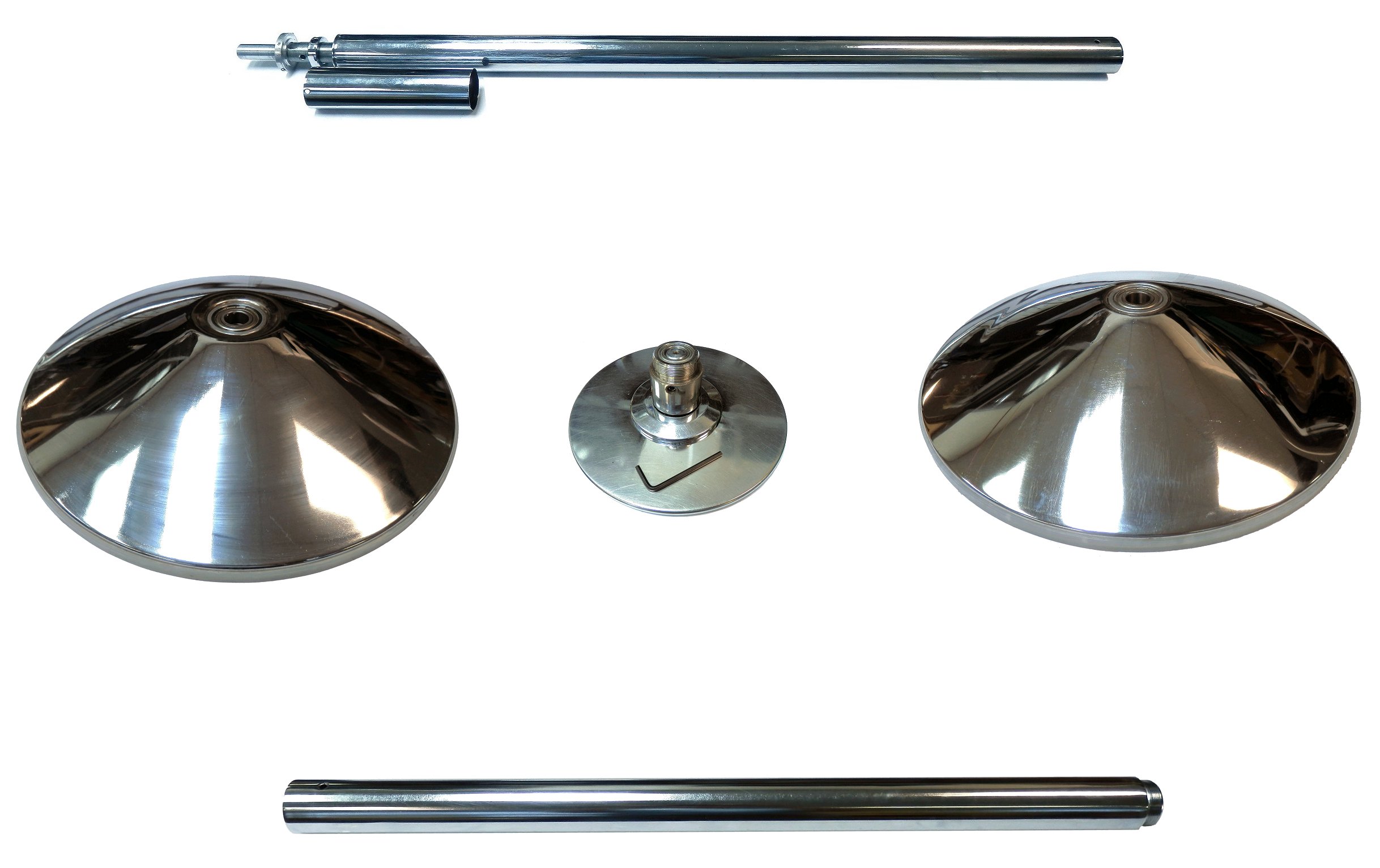 Spare Parts for ORIGINAL XPole XPert 50mm Chrome Spinning Dance Pole