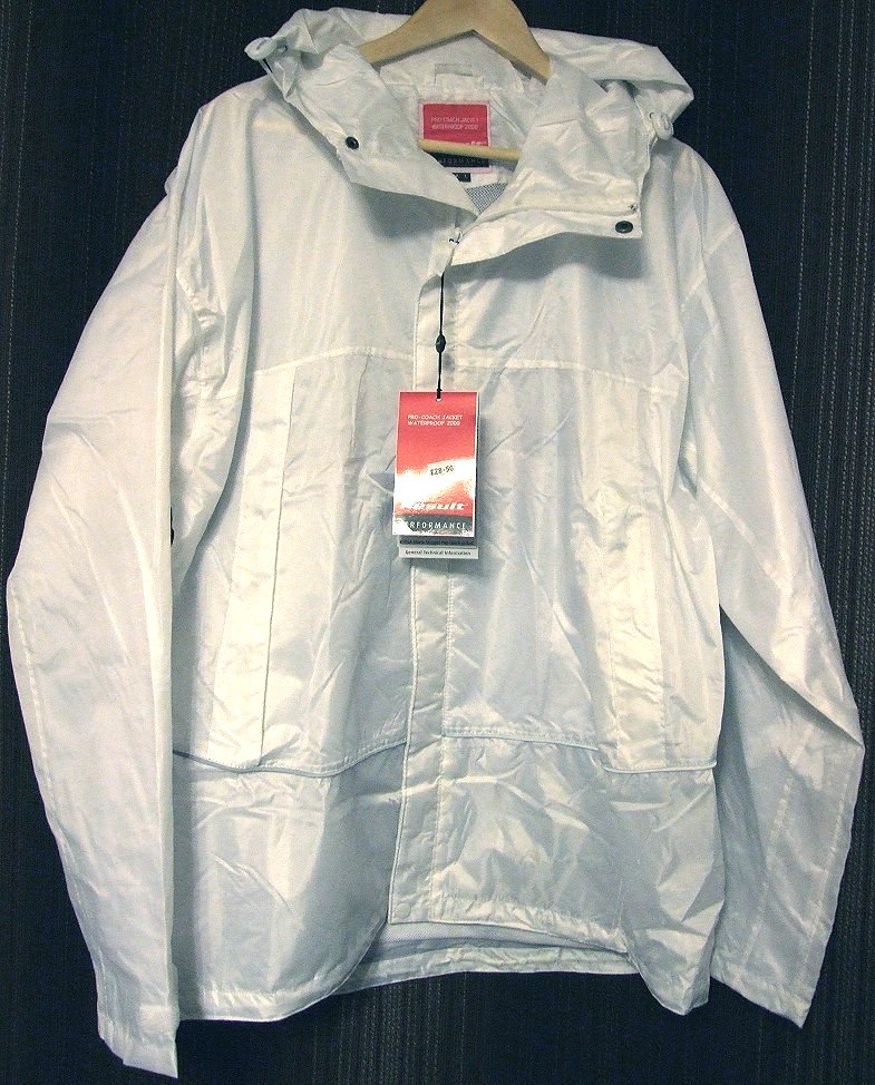 Result Men's Waterproof 2000 ProCoach White Bowling Jacket R155A eBay