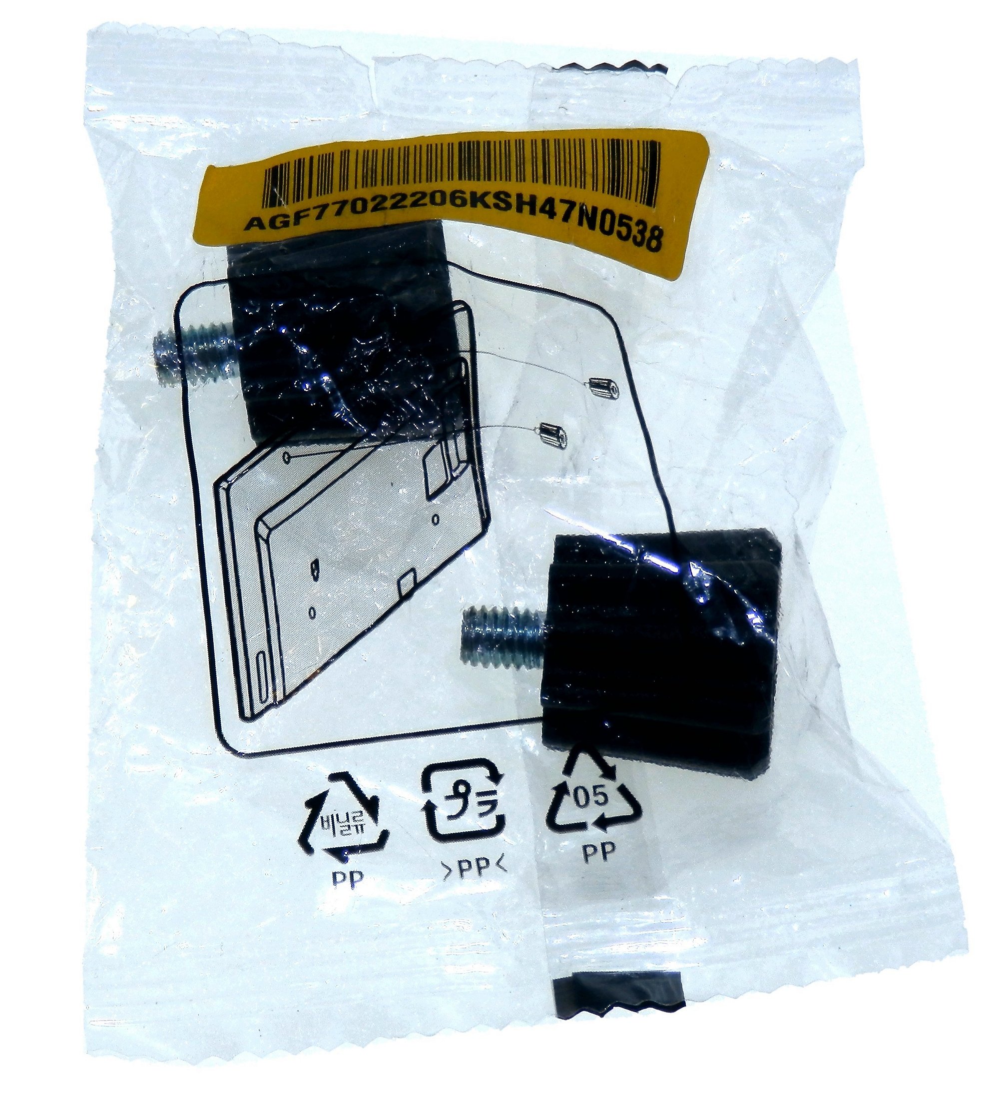 LG TV Wall Mount Spacer Set AGF77022206 for 42LB6300 LB55 LB56 LB62