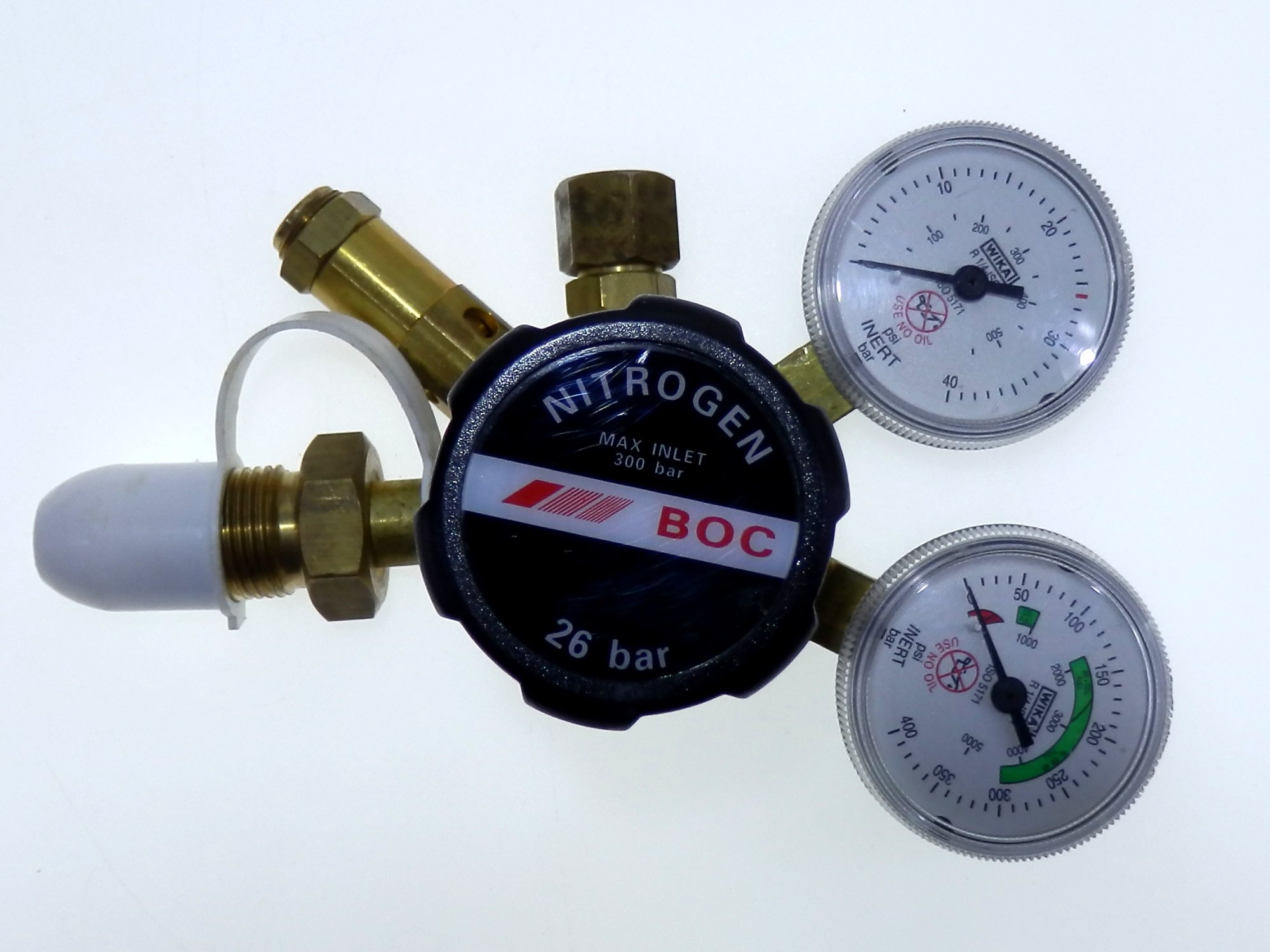 BOC (41559) Nitrogen single stage high pressure regulator, Max outlet