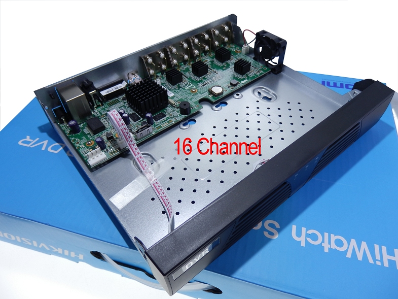  Picture - Inside View - HikVision HiWatch DVR-216Q-F1 16 Channel Turbo HD CCTV DVR with Internet View.