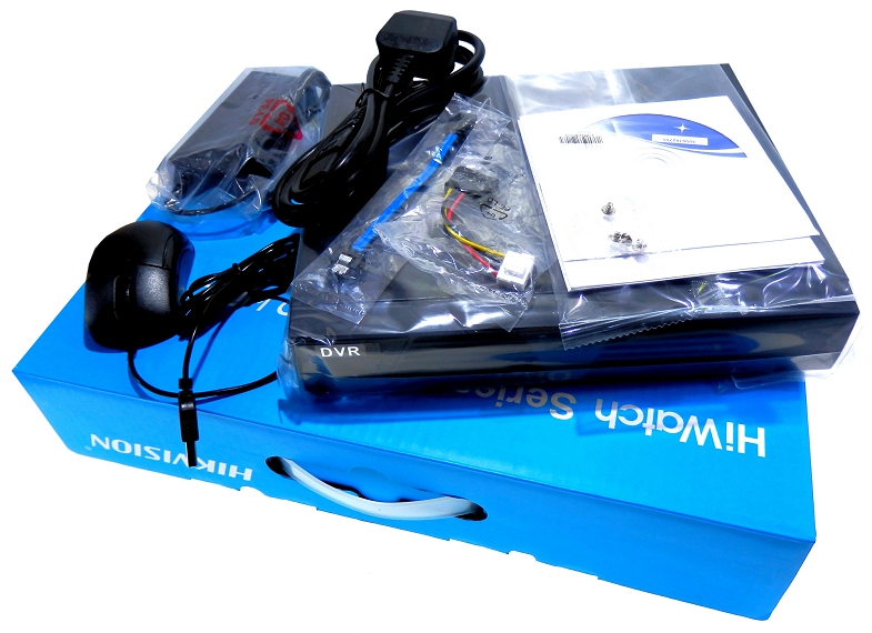  Kit Picture - HikVision HiWatch DVR-208Q-F1 8 Channel Turbo HD CCTV DVR with Internet View.