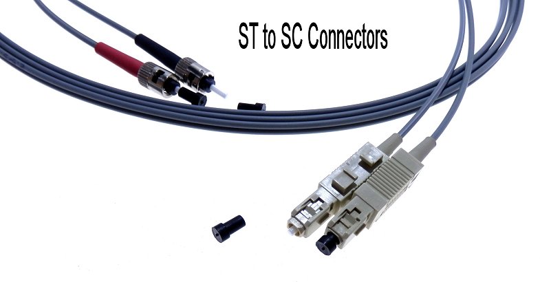 Connector Ends - xA to xB connector duplex Fibre optic cable xL&nbsp; meters long, xC.