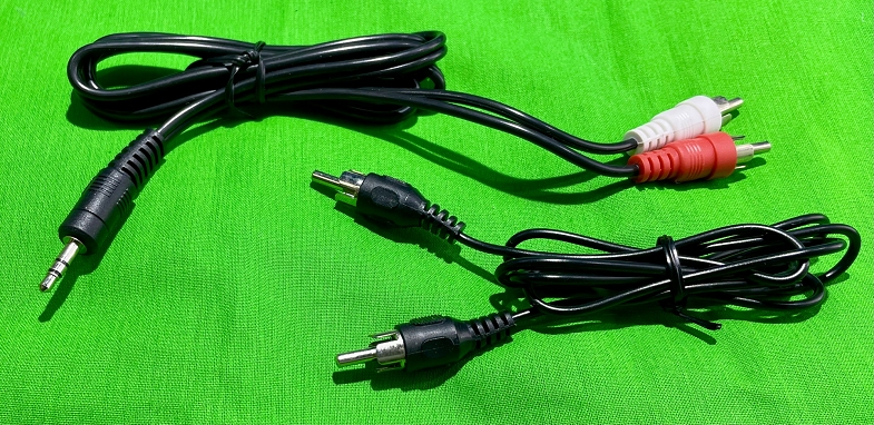 Teac PowerMax 120, 2x 120 Watt pmpo Multimedia Speakers - Cables