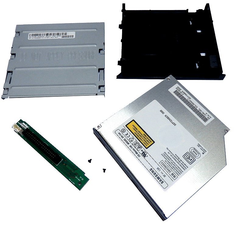 Dissassemply - Samsung SN-124 24X Multi-Read Slim CD-Rom, Notebook / GX200 / GX300 Dell 036RDU / 059GDD / 05500R