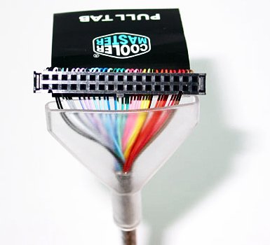 Connector - Cooler Master Aerodynamic Transparent Tube Floppy Cable (TTC-F10)