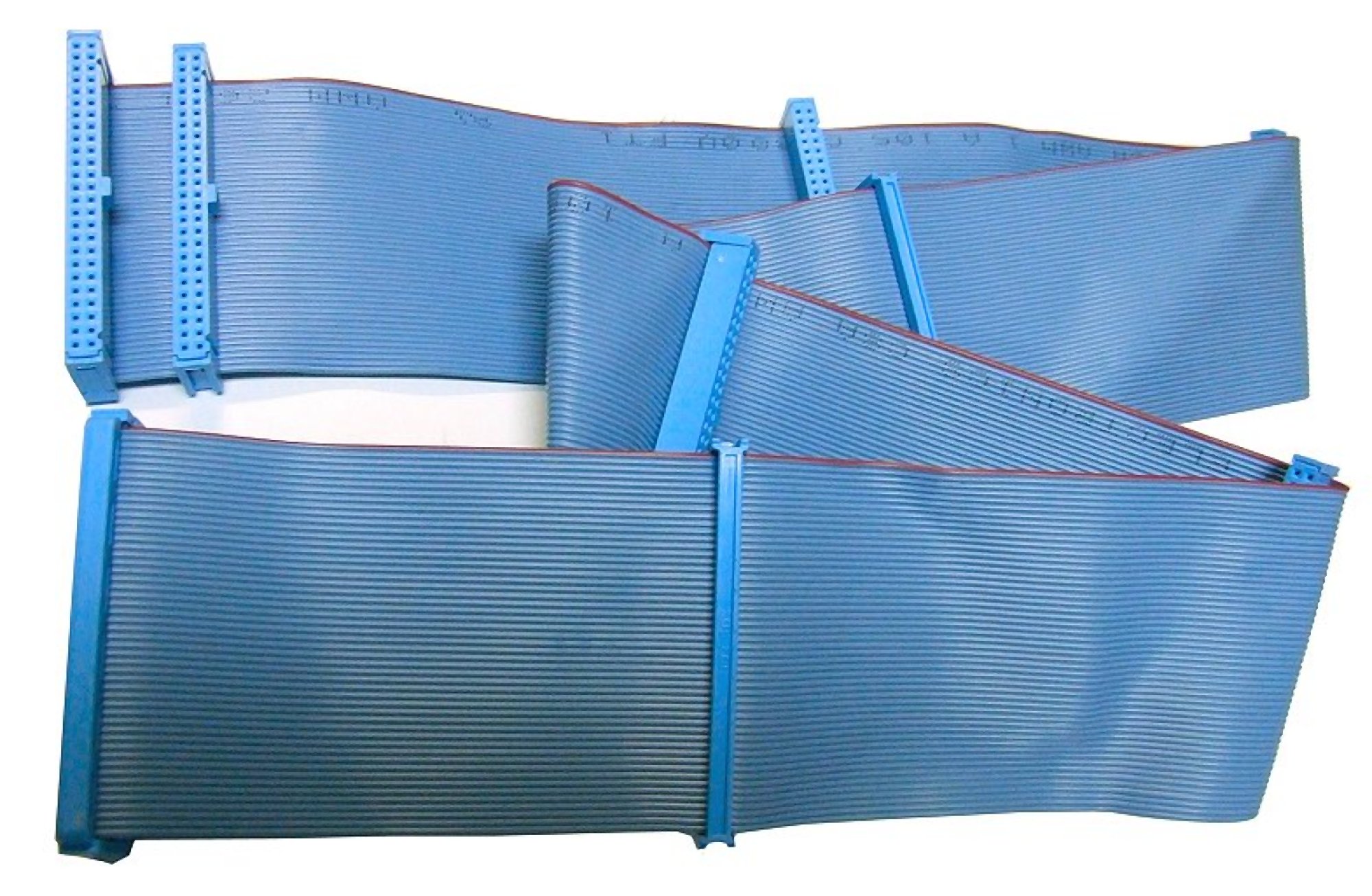 Internal SCSI Ribbon Cable 9 x 50 way IDC female, Length 90cms eBay