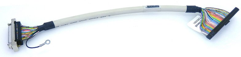 30cm SCSI Cable 50Mini D Female (External bulkhead) to 50 IDC Female Amphenol Quality Cable