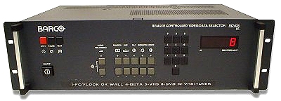 Technical Data - BARCO RCVDS 05 Remote Controlled Video/Data Selector ...