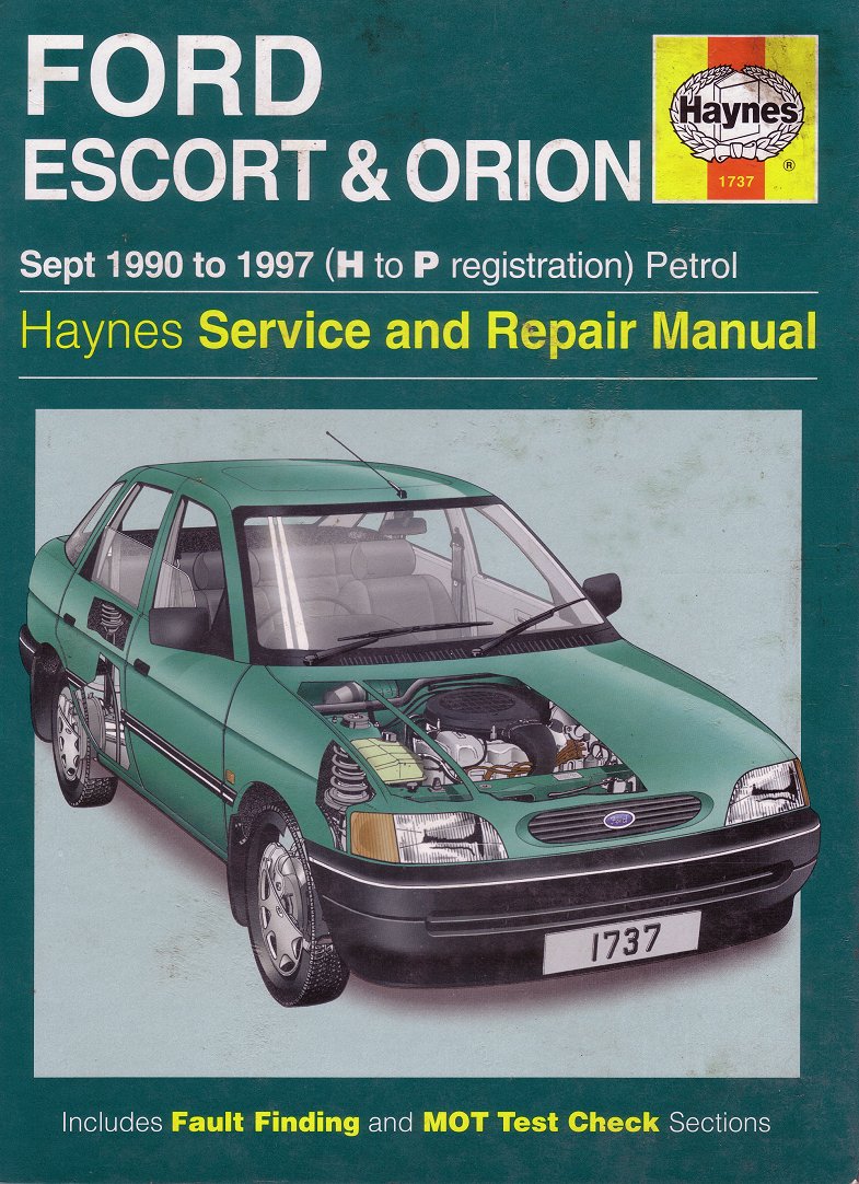 1997 Ford escort user manual #4