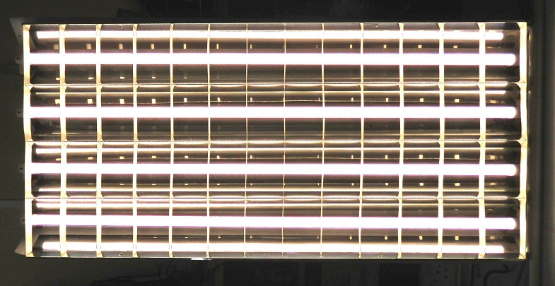  Picture - Replacement LED tubes in old filling