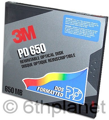 Idevidual case - 2-Pack Compaq /3M Re-Writable Optical PD Disc, 650Mb